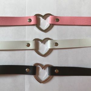 3 heart chokers